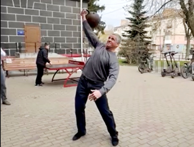  жим гирі 45 кг